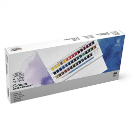 Cotman Water Colors Studio Set 45 Half Pans in the group Art Supplies / Artist colours / Watercolor Paint at Pen Store (107242)