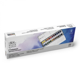 Cotman Water Colors Sketchers Metal Box in the group Art Supplies / Artist colours / Watercolor Paint at Pen Store (107244)