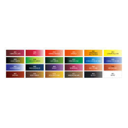 Water Colors PRO 24-set in the group Art Supplies / Artist colours / Watercolor Paint at Pen Store (107247)