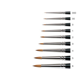 Series 7 Kolinsky Sable Brush Miniature 0 in the group Art Supplies / Brushes / Watercolour Brushes at Pen Store (107677)