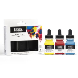 Acrylic Ink Essentials 3-set 30 ml in the group Art Supplies / Artist colours / Acrylic Paint at Pen Store (107723)
