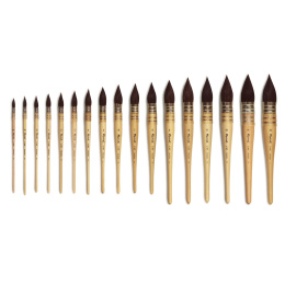 Kazan Squirrel Quill Mop Brush 803 Size 4 in the group Art Supplies / Brushes / Watercolour Brushes at Pen Store (108290)