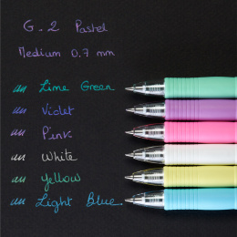 G2 Gel 0.7 Pastel in the group Pens / Writing / Gel Pens at Pen Store (109115_r)