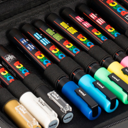 Posca Marker 24-set Rubbercase in the group Pens / Artist Pens / Illustration Markers at Pen Store (110396)