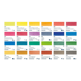 Horadam Aquarell Metal 24-set in the group Art Supplies / Artist colours / Watercolor Paint at Pen Store (110728)