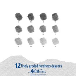 Mars Lumograph 12-set Design in the group Art Supplies / Crayons & Graphite / Graphite & Pencils at Pen Store (110871)