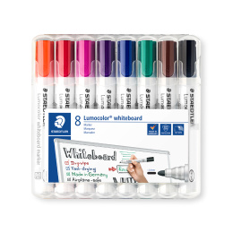 8-pack Lumocolor Whiteboard Round in the group Pens / Office / Whiteboard Markers at Pen Store (111005)