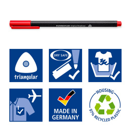 Triplus Fineliner 20-pack in the group Pens / Artist Pens / Felt Tip Pens at Pen Store (111087)