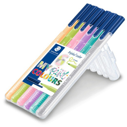 Triplus Colour Pastel 6-pack in the group Pens / Writing / Fineliners at Pen Store (111234)