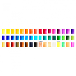 48 Watercolors + Water brush in the group Art Supplies / Artist colours / Watercolor Paint at Pen Store (111746)