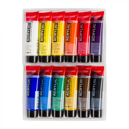 Acrylic Standard Set 12 x 20 ml in the group Art Supplies / Artist colours / Acrylic Paint at Pen Store (111757)