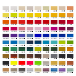 Acrylic Standard Set 90 x 20 ml in the group Art Supplies / Artist colours / Acrylic Paint at Pen Store (111762)