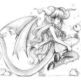 Pop Manga: Cute and Creepy Coloring Book in the group Hobby & Creativity / Books / Adult Coloring Books at Pen Store (112447)