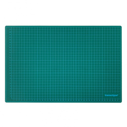 Cutting Mat Green/Black A3 in the group Hobby & Creativity / Hobby Accessories / Cutting Mats at Pen Store (112480)