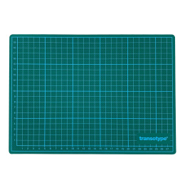 Cutting Mat Green/Black A4 in the group Hobby & Creativity / Hobby Accessories / Cutting Mats at Pen Store (112481)
