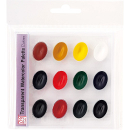 Watercolor System x 12 in the group Art Supplies / Artist colours / Watercolour Paint / Watercolour pans at Pen Store (112512)