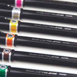 Artist Brush Sign Pen 12-set in the group Pens / Artist Pens / Brush Pens at Pen Store (112573)