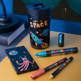 Posca PC-5M Metallic Colours Set of 8 in the group Pens / Artist Pens / Illustration Markers at Pen Store (112630)