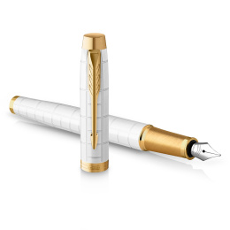 IM Premium Pearl/Gold Fountain pen in the group Pens / Fine Writing / Fountain Pens at Pen Store (112687_r)