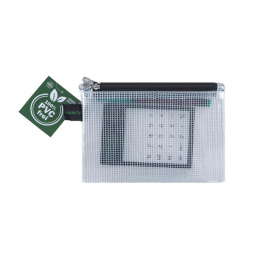 Double-Zip Pouch Mesh A6 in the group Pens / Pen Accessories / Pencil Cases at Pen Store (126511)