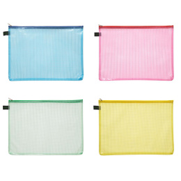 Zipper Pouch Mesh A4 in the group Art Supplies / Art Accessories / Storage at Pen Store (126512_r)