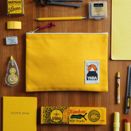 Pouch Yellow in the group Pens / Pen Accessories / Pencil Cases at Pen Store (126532)