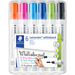 Lumocolor Whiteboard marker 6-pack 2 mm in the group Pens / Office / Whiteboard Markers at Pen Store (126606)