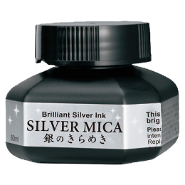 Silver Mica Ink 60 ml in the group Art Supplies / Artist colours / Ink at Pen Store (126927)