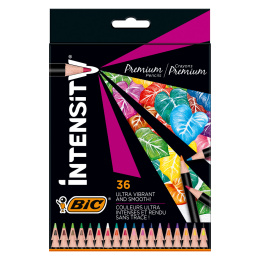Intensity Premium Coloring pencils 36-pack in the group Pens / Artist Pens / Coloured Pencils at Pen Store (126949)