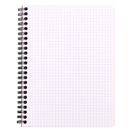 Notebook Spiral White A5 Squared in the group Paper & Pads / Note & Memo / Writing & Memo Pads at Pen Store (127144)