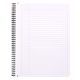 Notebook Spiral White A4 Ruled in the group Paper & Pads / Note & Memo / Writing & Memo Pads at Pen Store (127146)