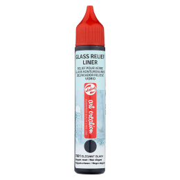 Glass Liner 28 ml Black in the group Hobby & Creativity / Paint / Glass & Porcelain Paint at Pen Store (127630)