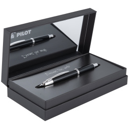 Capless Fountain Pen Black/Rhodium Broad in the group Pens / Fine Writing / Fountain Pens at Pen Store (127728)