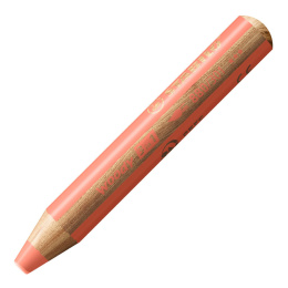 Woody 3-in-1 Colouring Pencils Pastel 6-set + sharpener in the group Kids / Kids' Pens / Coloring Pencils for Kids at Pen Store (127789)