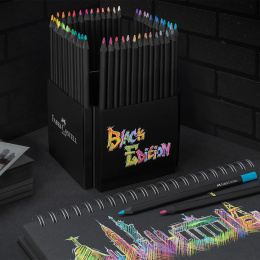 Colouring pencils Black Edition 50-set in the group Pens / Artist Pens / Colored Pencils at Pen Store (128314)