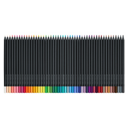 Colouring pencils Black Edition 50-set in the group Pens / Artist Pens / Colored Pencils at Pen Store (128314)