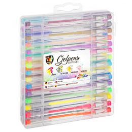 Gel Pens in carry Case 30-pack in the group Kids / Kids' Pens / Kid's Writing at Pen Store (128514)