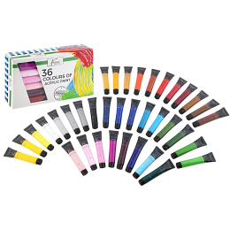 Acrylic paint 20 ml 36-set in the group Art Supplies / Artist colours / Acrylic Paint at Pen Store (128547)