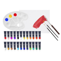 Classic Acrylic 12 ml 24-set in the group Art Supplies / Artist colours / Acrylic Paint at Pen Store (128550)