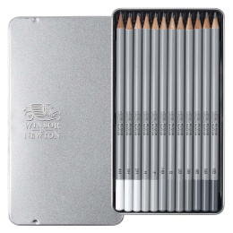 Studio Collection Graphite Pencils Medium Set of 12 in the group Art Supplies / Crayons & Graphite / Graphite & Pencils at Pen Store (128760)