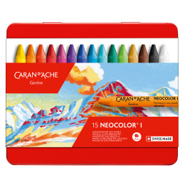 Neocolor I Pastel crayons 15-set in the group Art Supplies / Crayons & Graphite / Pastel Crayons at Pen Store (128891)