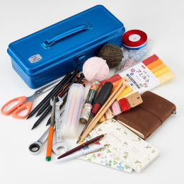 T320 Trunk Shape Toolbox Blue in the group Hobby & Creativity / Organize / Storage  at Pen Store (128961)