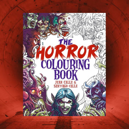 The Horror Colouring Book in the group Hobby & Creativity / Books / Adult Coloring Books at Pen Store (129244)