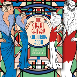 Great Gatsby Colouring Book in the group Hobby & Creativity / Books / Adult Coloring Books at Pen Store (129245)