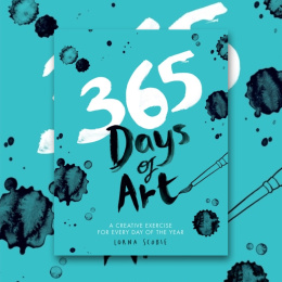 365 Days of Art in the group Hobby & Creativity / Books / Inspirational Books at Pen Store (129248)
