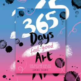365 Days of Feel-good Art in the group Hobby & Creativity / Books / Inspirational Books at Pen Store (129250)
