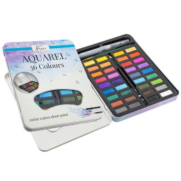 Aquarel pans 36-set in the group Art Supplies / Artist colours / Watercolor Paint at Pen Store (129360)