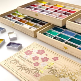 Gansai Tambi Aquarelle Set of 100 in the group Art Supplies / Artist colours / Watercolour Paint / Watercolour pans at Pen Store (129541)