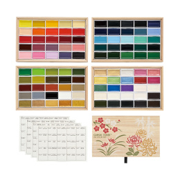 Gansai Tambi Aquarelle Set of 100 in the group Art Supplies / Artist colours / Watercolour Paint / Watercolour pans at Pen Store (129541)