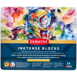 Inktense Blocks Set of 24 in the group Pens / Artist Pens / Watercolor Pencils at Pen Store (129545)